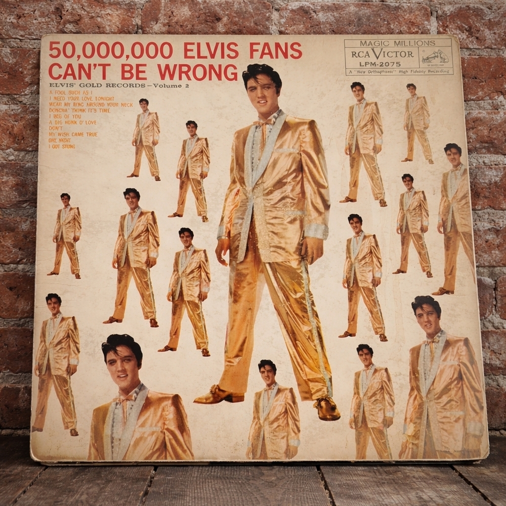 Gold Vinyl Record